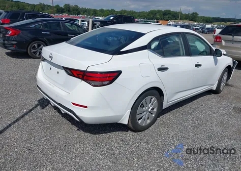 2024 Nissan Sentra S Xtronic Cvt z USA, uszkodzony, nr VIN 3N1AB8BV7RY244806